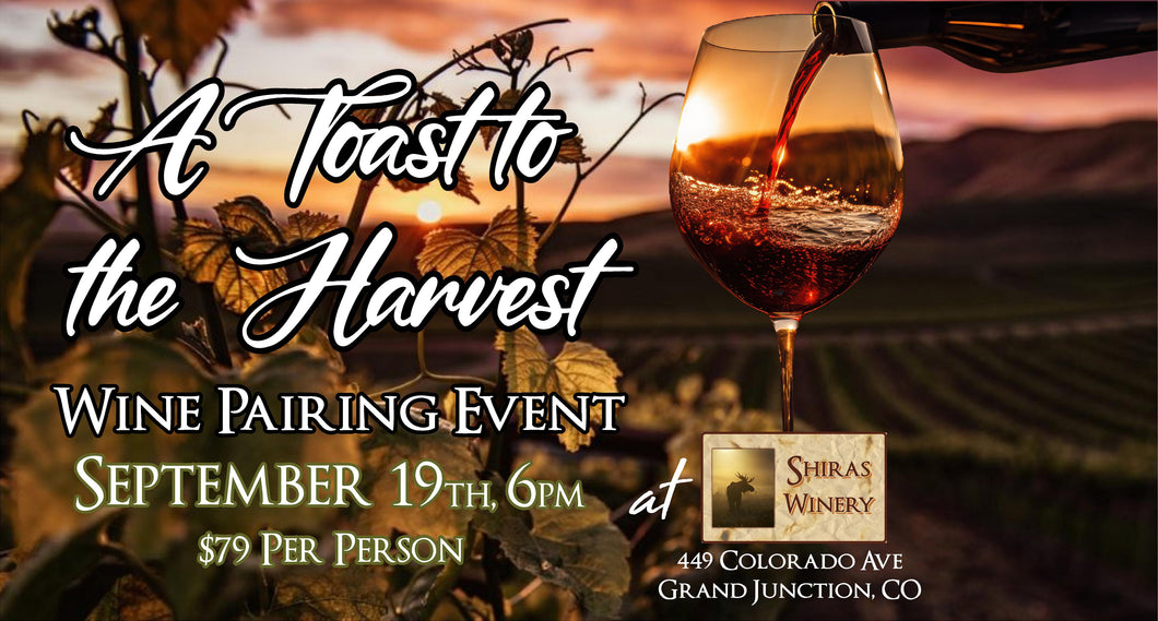 A Toast to the Harvest Wine Pairing Dinner 2025
