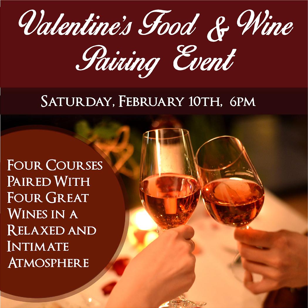 Valetine's Wine Pairing Dinner