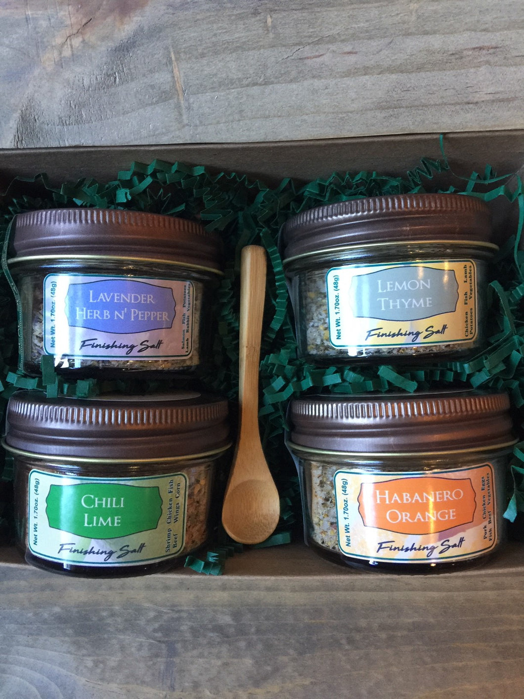Gourmet Finishing Salt Gift Set