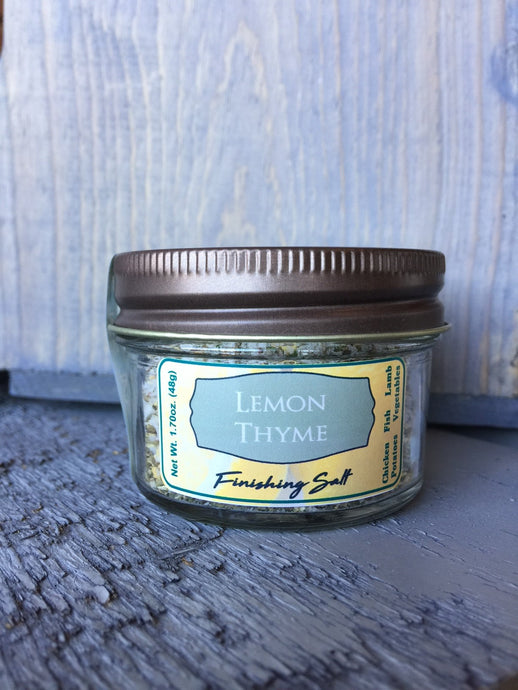 Lemon Thyme Finishing Salt